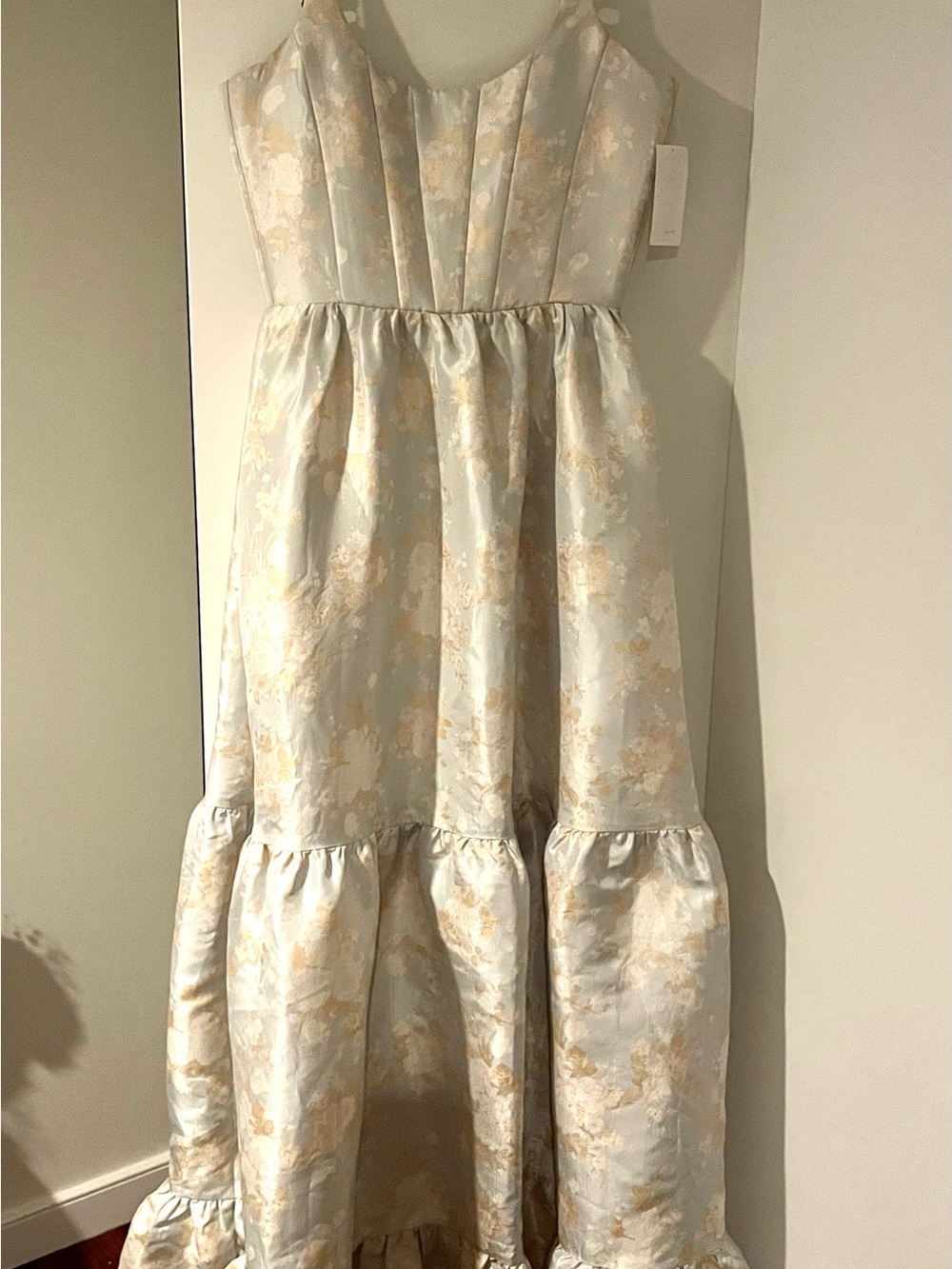 V. Chapman Avery Dress: Tiered Maxi - Picture 8 of 8